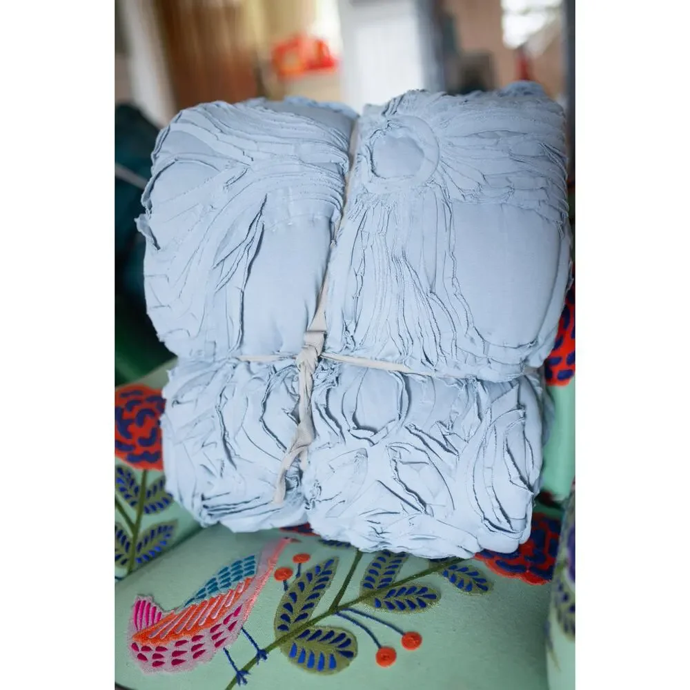 Anthropologie Stacy Cotton Quilt Queen NEW